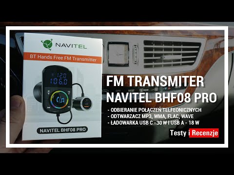 NAVITEL BHF08 PRO — Bluetooth w starszym radiu samochodowym