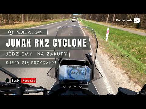 Zwykły wyjazd na zakupy i Junak RX2 Cyclone — MotoVlog #4