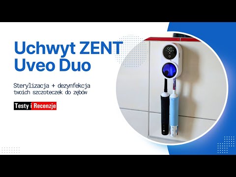 ZENT Uveo Duo — uchwyt na dwie szczoteczki z funkcją UV