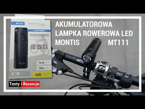 Miniatura filmu Testy i Recenzje: MONTIS MT111 — lampka rowerowa, którą można zabrać ze sobą